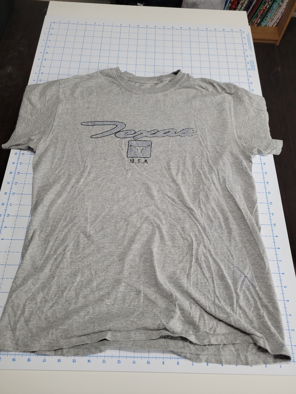 Men's Gray Texas Tshirt